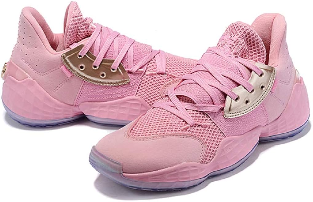 Harden Vol. 4 Basketball Shoes Men's Cushion Shoes Pink Clothing