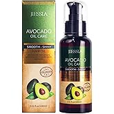 Avocado Hair Oil with Collagen, Smooth-Shiny Care, 3.51 fl.oz, Moisturizing and Frizz Control