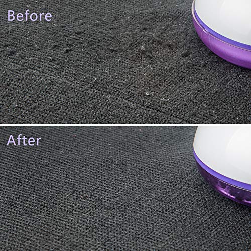 CONFU Lint Remover, Portable Sweater Fabric Fuzz Shaver Fabric Defuzzer for Clothes,Cotton Slippers,Sofa,Blanket,Curtain and More 1 Extra Replaceable Shave Blade Included(USB Rechargeable)