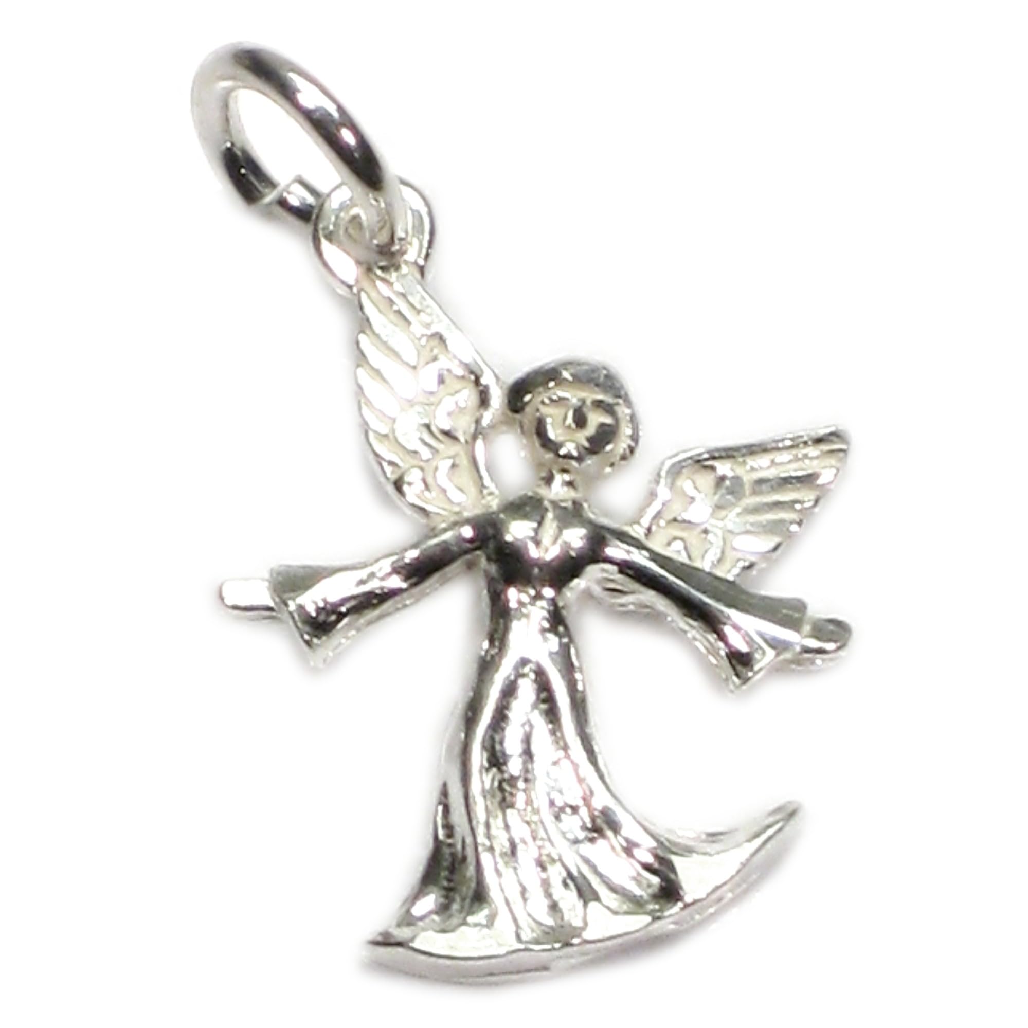 Maldon Jewellery Angel sterling silver charm pendant .925 x 1 holy angels charms