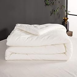 Luxlovery White Velvet Comforter Set King Plush
