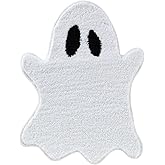 Spooky Ghost Bathroom Rug 23x28 Inch, Soft and Absorbent Tufted Cute Halloween Bath Mat Non Slip Washable, Halloween Bathroom Boo Decor Rug Holiday Decorations