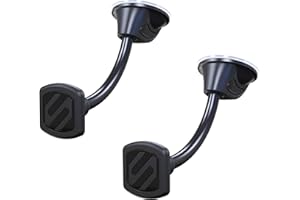 Scosche MWDM2PK-UB MagicMount Magnetic Car Phone Holder Mount with Suction Cup - 360 Degree Adjustable Head, Universal with A