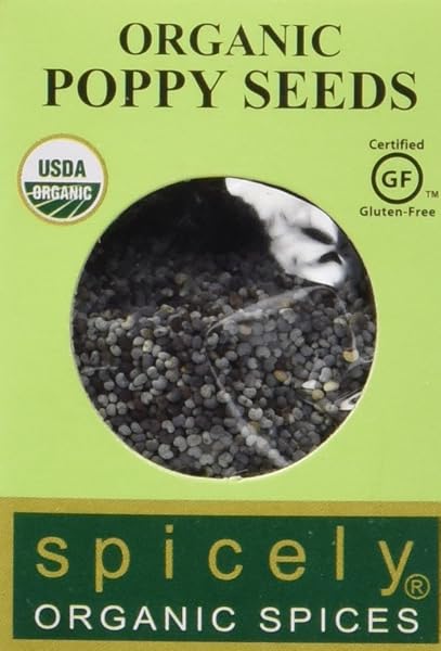 SPICELY ORGANIC POPPY SEED, 0.4 OZ