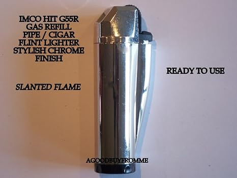 IMCO Hit Pipe Lighter. Feuerzeug IMCO Hit GR55 cromado. für Pfeifen.
