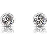 Crystal Stud Earrings for Women &ndash; Hypoallergenic Austrian Crystal Small Stud Earrings, Lightweight Minimalist Dainty Sparkling Jewelry, Everyday Earrings Gift