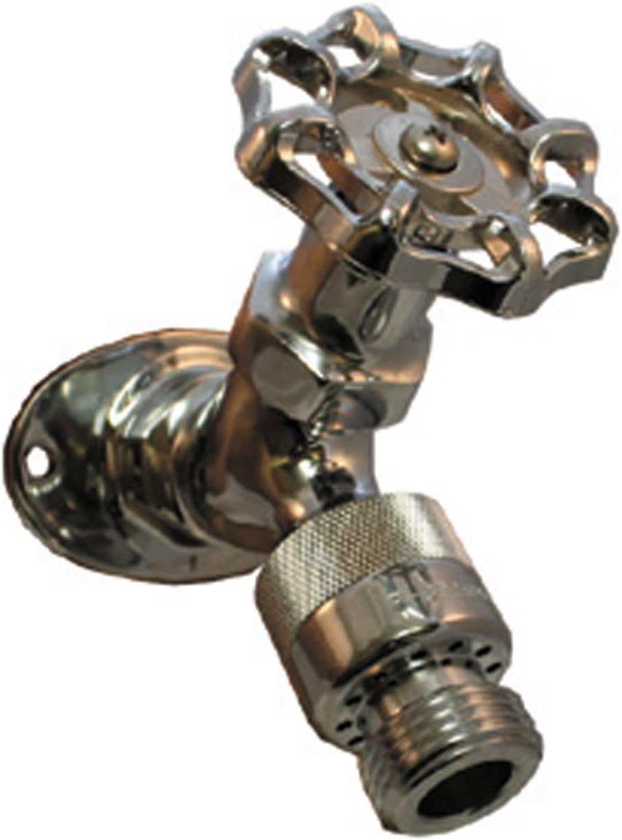 Prier C155CP.50 AntiSiphon Angle Sill Faucet with 1/2Inch FPT