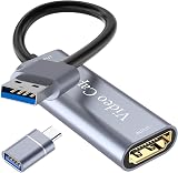 VIXLW 4K HDMI to USB Capture Card for Switch PS4 Xbox streaming 1080p view 1