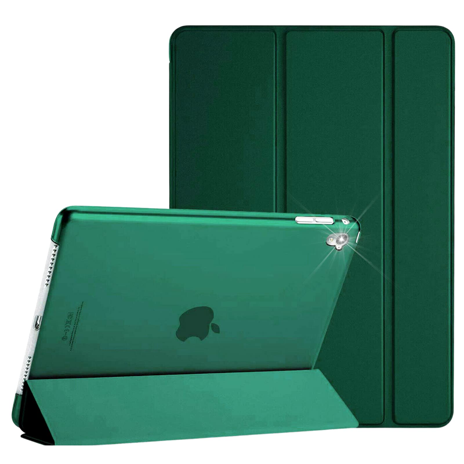 Case for iPad Mini 4th(2015) / Mini 5th(2019) Generation, Smart Magnetic Cover - Auto Wake/Sleep - Mini 4/5 Model No. A1538 / A1550 / A2124 / A2125 / A2126 / A2133 (Emerald Green)