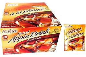 Alpine Spiced Apple Drink- 60 Pouches/Sachets (21 Gram/Pouch or Sachet)