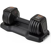 Amazon Basics Adjustable Dumbbell, 25 lb