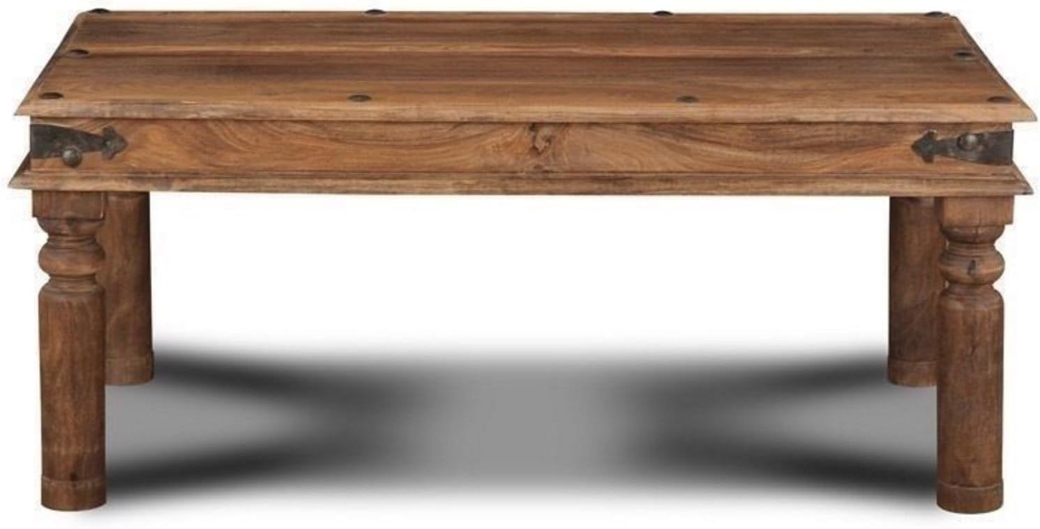 Jali Solid Sheesham Indian Rosewood 135 CM Wide Coffee Table/Solid Rosewood Large Coffee Table/Living Room Furniture