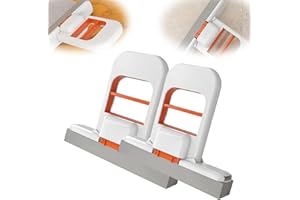 Mini Foldable Desktop Mop, Portable Mini Cleaning Sponge Mop, Wet and Dry Use Cleaning System Small Cotton Mop for Bathroom, 