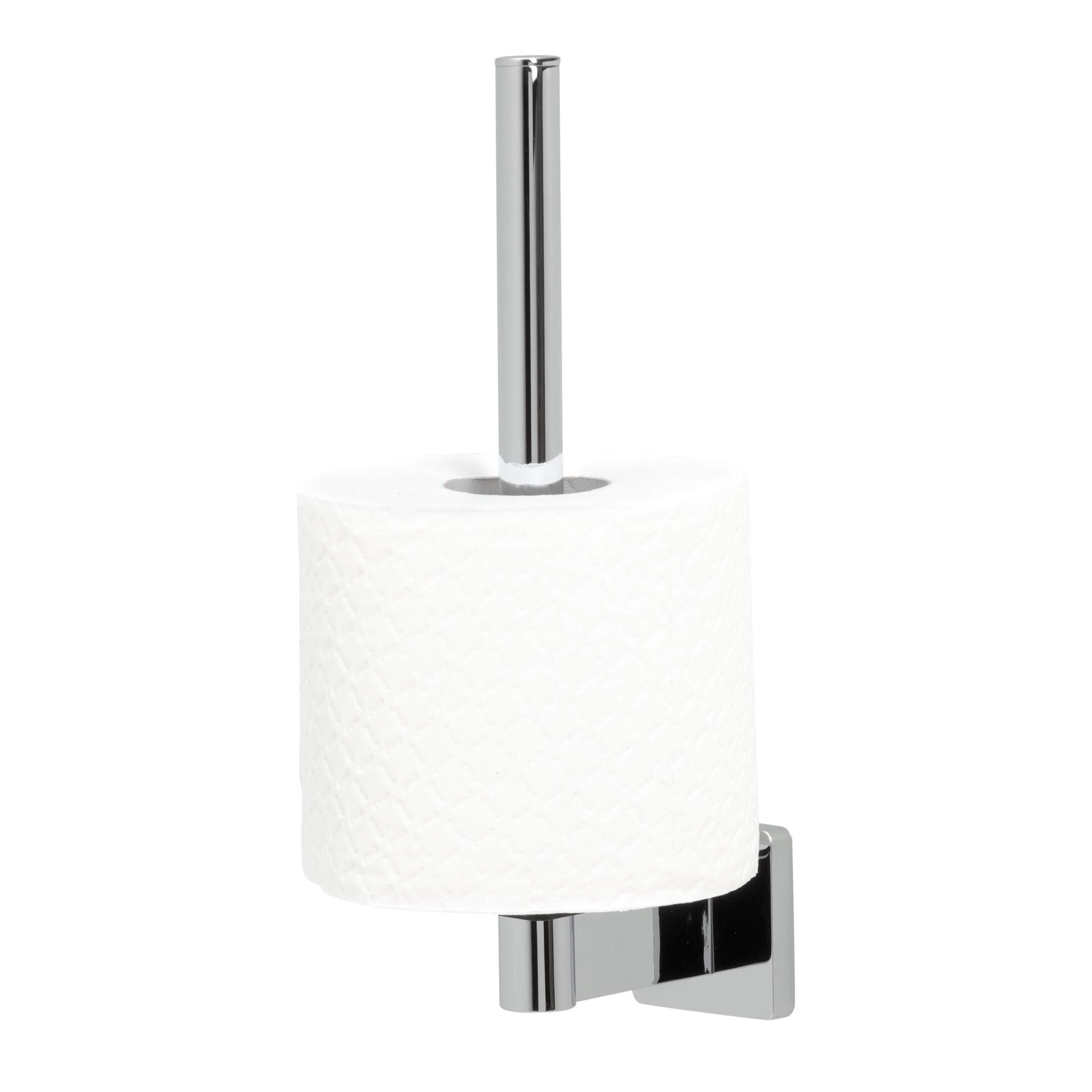Tiger Dock Toilet Roll Holder, Stainless Steel, Chrome, 5 x 24.5 x 9.4 cm