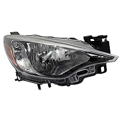 TRQ 2 Piece Headlight Assembly Set Driver