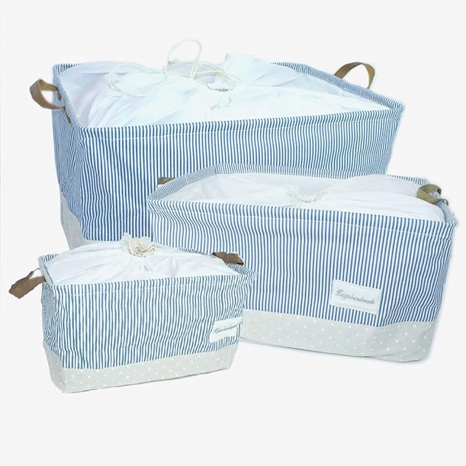 Orino Large Waterproof Nursery Hamper with Drawstring Closure Foldable