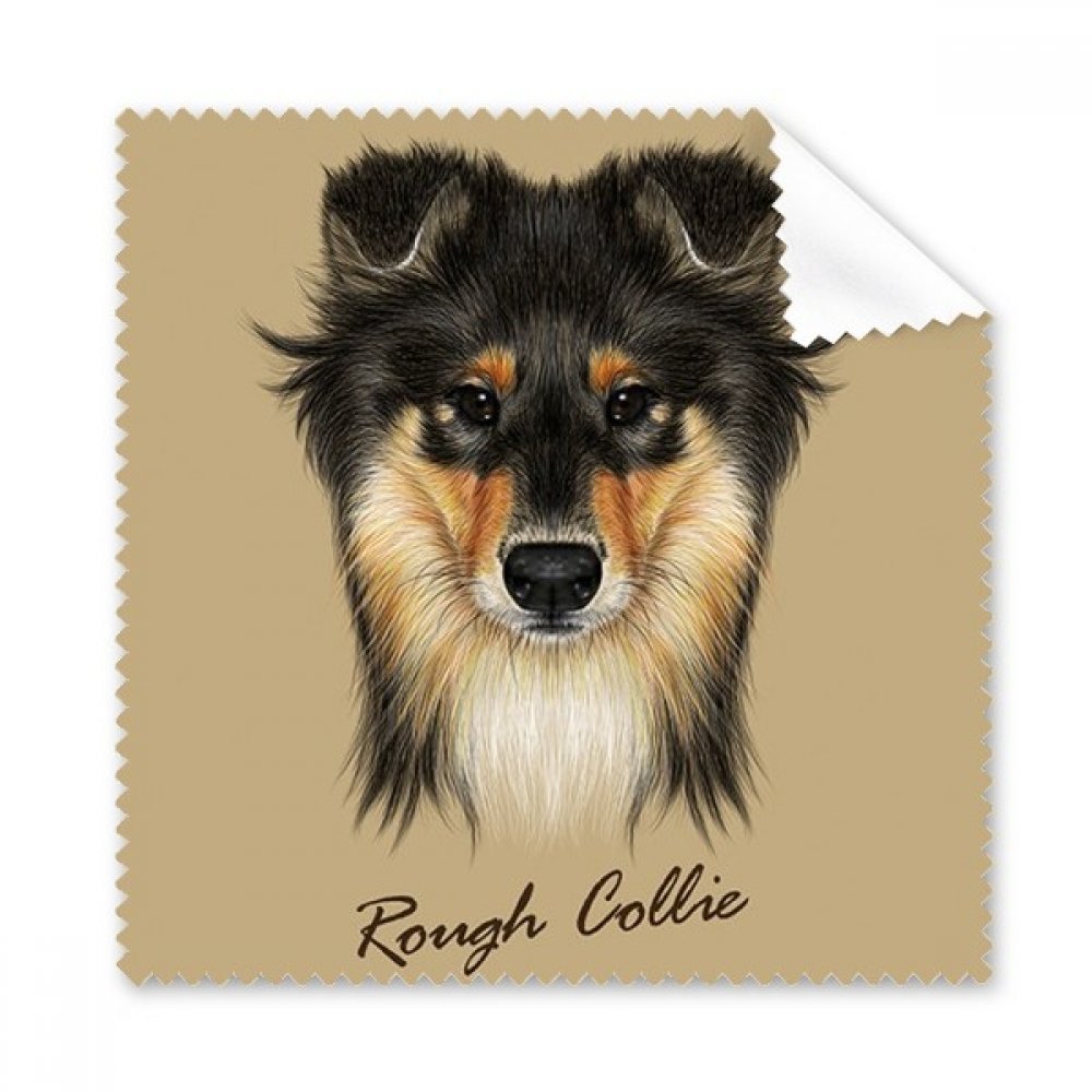 Long Haired Rough Collie Pet Animal Glasses Cloth Amazon Co Uk