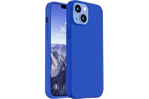 Vooii Compatible with iPhone 14 Case, [Anti-Scratch Microfiber Lining] [Soft Touch Premium Liquid Silicone], Ultra Slim Shockproof Protective Phone Case for iPhone 14 - Klein Blue