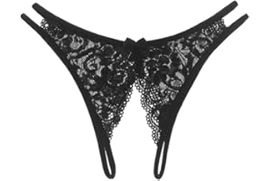 KHUFUZI Women's Sexy Lace Lingerie G-String Brief Dress Sleepwear Clothing Gift for Girlfriend