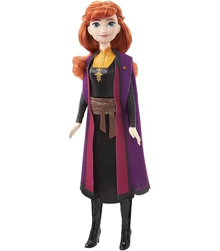 Boneca Frozen 2 Anna 55cm Disney Original Baby Brink 1741,Multicor