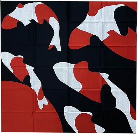 Amazon 大きな 風呂敷 105cm 105cm 綿素材 日本製 大判 コイー赤 Honjien Tea ほんぢ園 風呂敷 通販