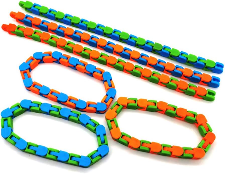 sakulala Random Color Funny Fidget Chain Anti Stress Toy For Children