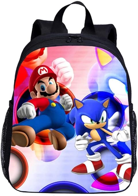 mario and sonic backpack