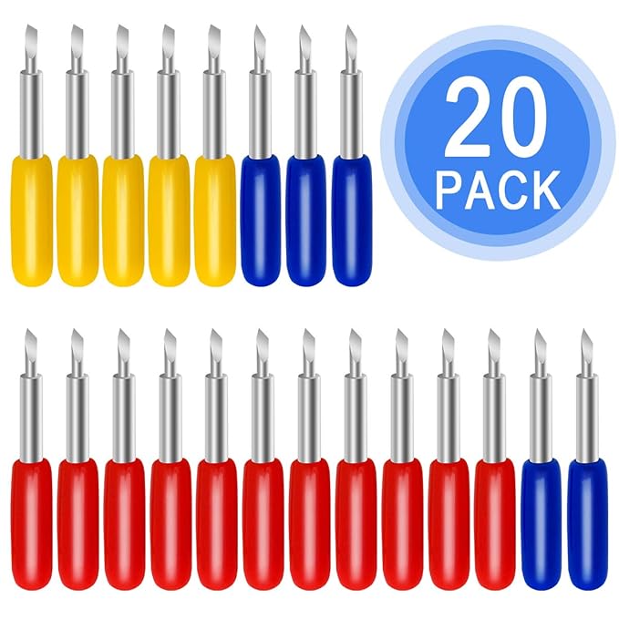 Cricut Blades 20 PCS, Luxiv Replacement Cricut Blade for