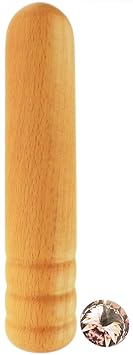 Holz-Dildo Adam – 100% Made in Germany – Schadstofffrei! - MADE WITH SWAROVSKI-ELEMENTS – 10 Jahre Garantie - Mit rose` Swarovski-Element