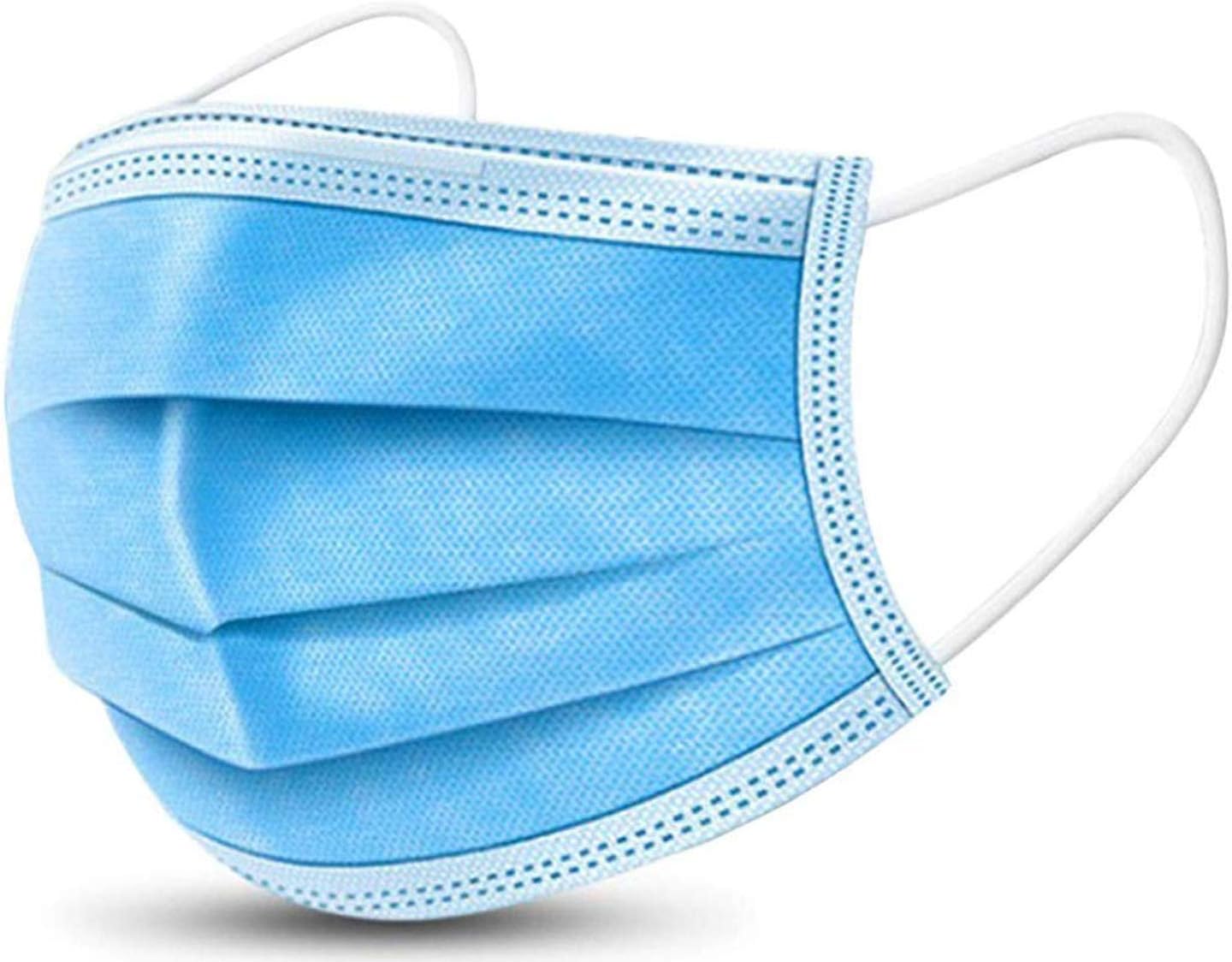 50PCS Dust Protection Disposable with Elastic Ear Loop Disposable Dust & Filter for hat-Please Look for：Enter(Ships from US Carrier via USPS)