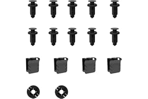 ZANCH Tesla Model Y Accessories 2024 Screw Replacement for Tesla Mud Flaps Screw Replacement Kit (16pcs)