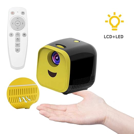 Handy Beamer Mini Projector, LED Proyector Compacto Full HD ...