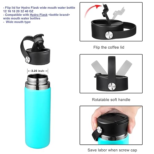 Lid for Hydro Flask Wide Mouth,Flip lid for Hydro Flask 12 16 18