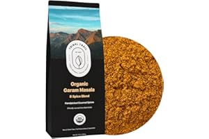 Tribal Trail Organic Garam Masala Spice Powder | 8 Spice Blend | 7.05 oz | USDA Organic & Non-GMO | Indian Origin | Recyclable Kraft Bags | Best for Curries, Stews, Meat & Rice Dishes