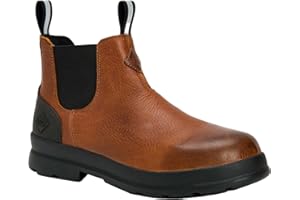 Muck Boots Men's Chore Farm Leather Waterproof Ankle Boot