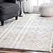 nuLOOM Sarina Tribal Diamonds Area Rug, 4x6, Grey