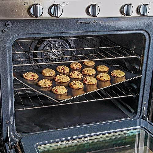 Tapis de Cuisson Barbecue, Set de 6 Feuille de Cuisson pour Barbecue et Four - 40*33 cm Anti-adhérent de BBQ et Feuilles de Cuisson réutilisable pour les barbecue à gaz, Charbon ou électriques