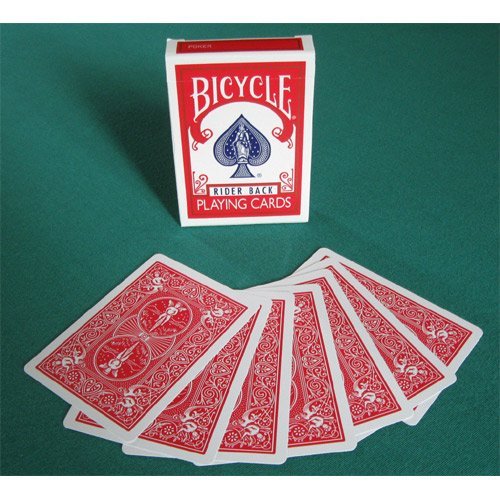 Carte Bicycle Magic Gaff doppio dorso Rosso/Rosso