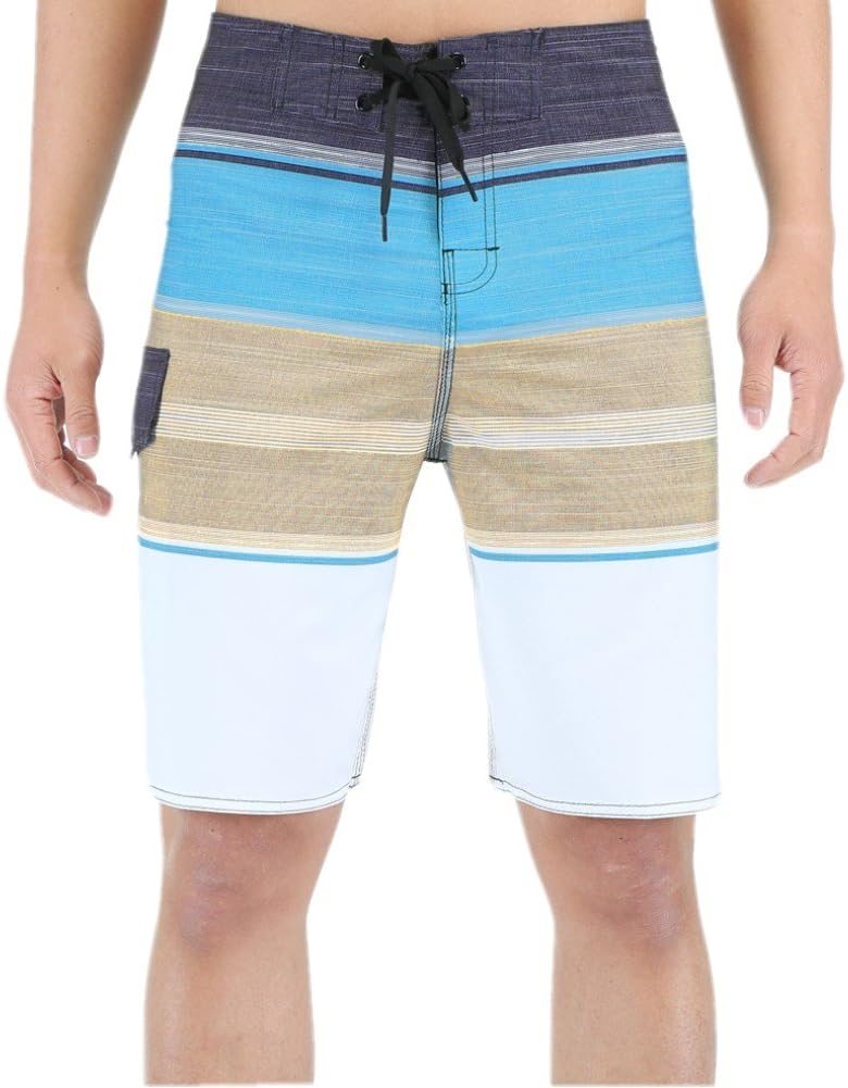 Men's Stripe Boardshort