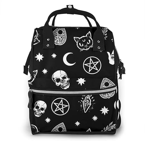 gothic diaper bag