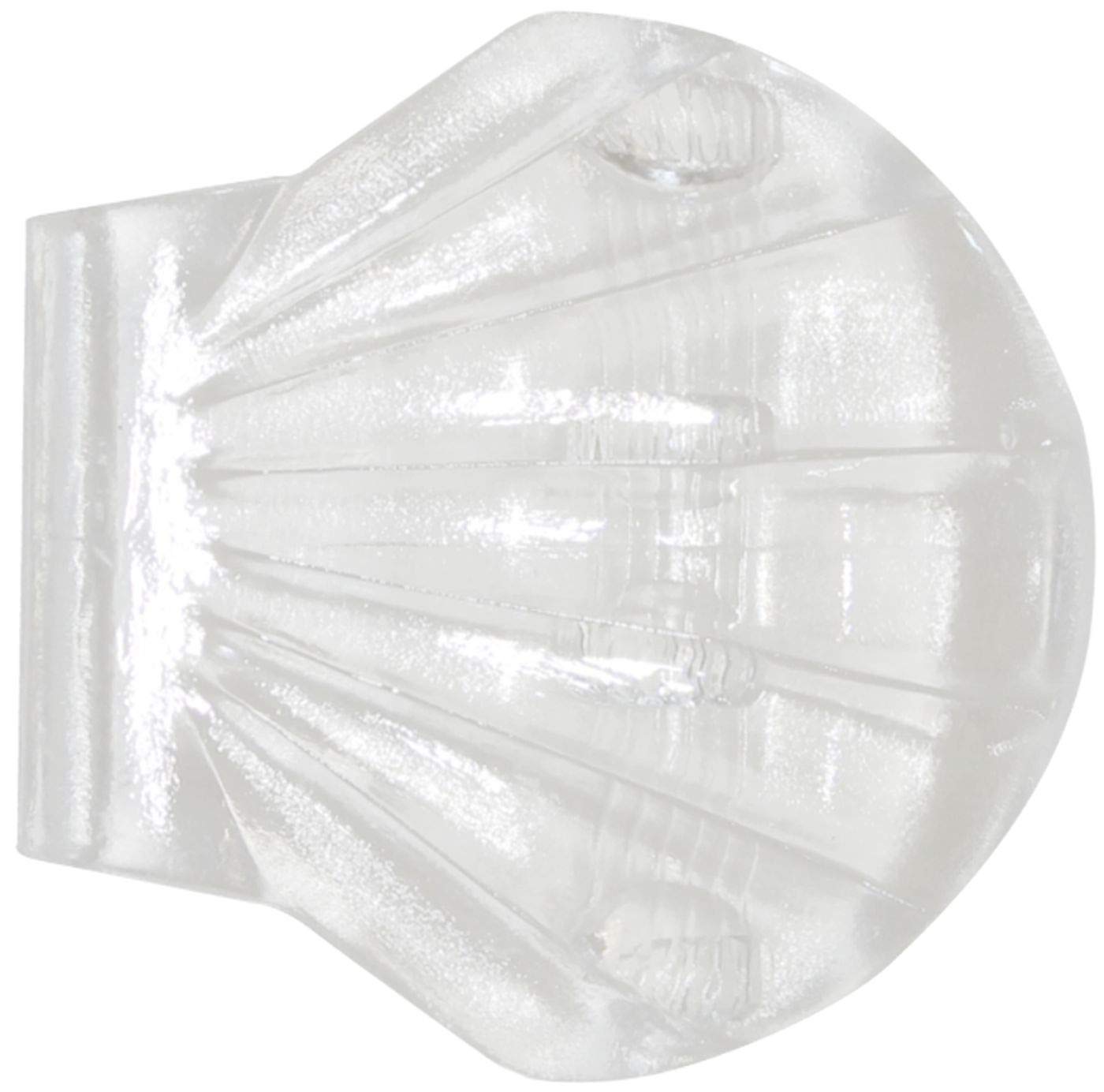 Spirella Plastic Shell Crystal Clips