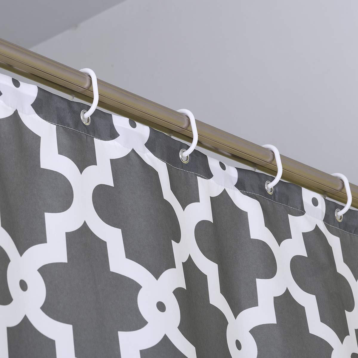 2020 Jarl Home Geometric Shower Curtains With Grommet Modern Waterproof