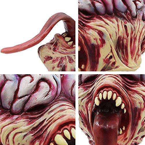 Máscara Resident Evil Zombie Licker Fiesta de Disfraces de Halloween 3 Máscara Resident Evil Zombie Licker Fiesta de Disfraces de Halloween