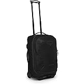Osprey Transporter Wheeled Carry-On, Raven Black
