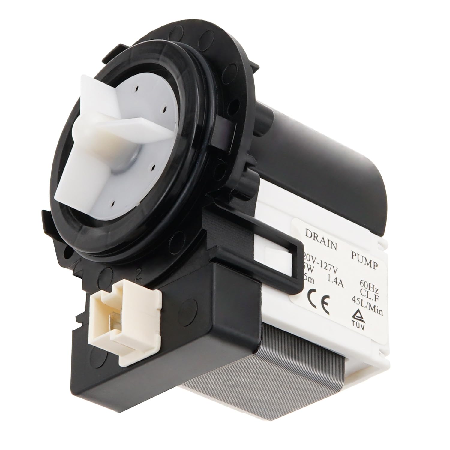 Photo 1 of Siwdoy 25001052 WP25001052 Drain Pump Motor (ONLY MOTOR) Compatible with Amana, Maytag, Crosley Washer Replaces AP6007441 PS11740556