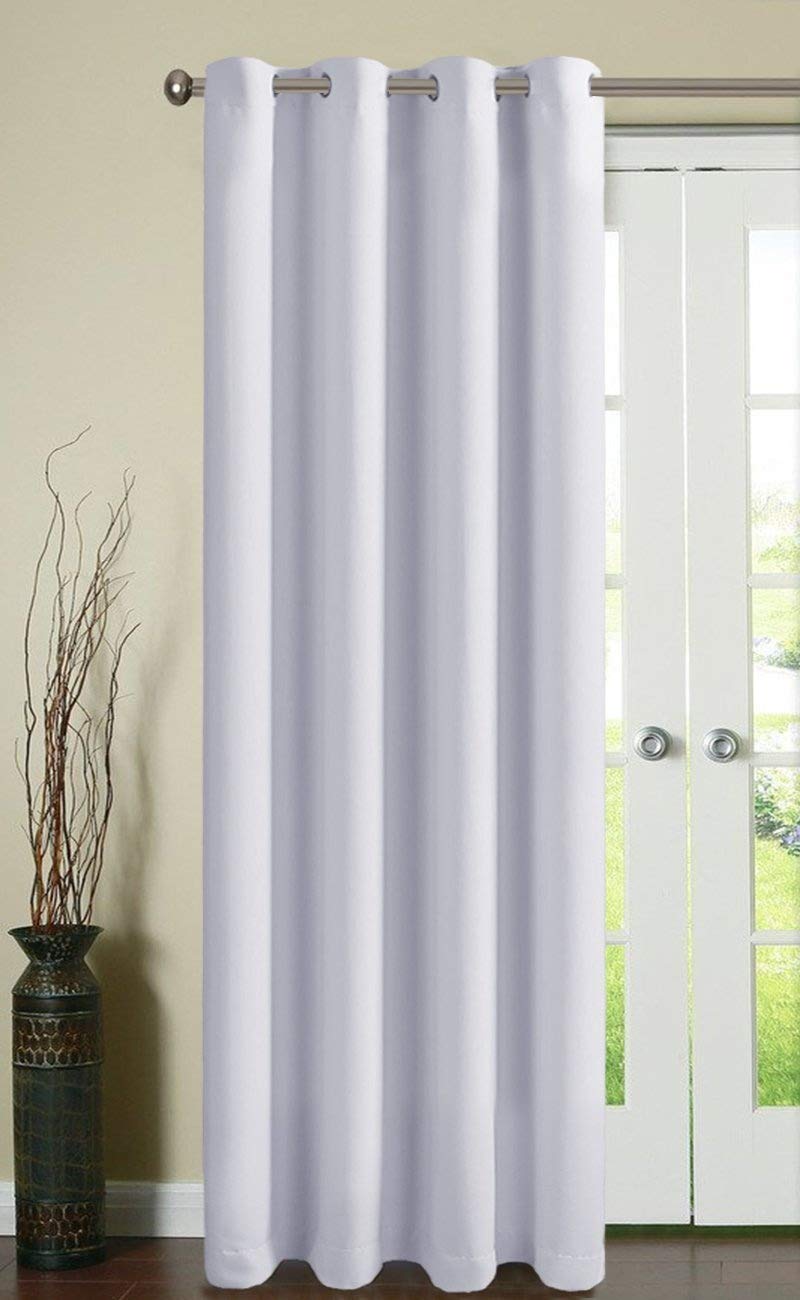 Fairyland Thermal Insulated Window Curtains for Living Room,1 Panel,52*84 inch,Silver Grey