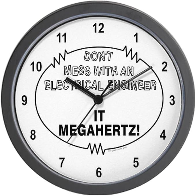 Electrical Engineer Wall Clock Home & Kitchen