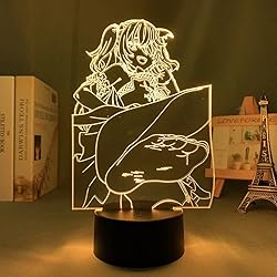 vcvcvc Genshin Impact Qiqi Wish lamp Game Light 3D