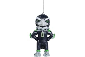 FOCO NFL Unisex-Adult NFL Team Logo Holiday Tree Mascot Ornament