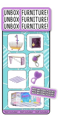 LOL Surprise Winter Chill Furniture Playset 10+ Surprises and